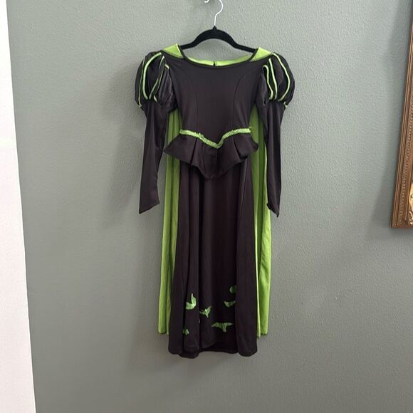 Wicked Witch Wizard of Oz Elphaba Dress Sz 6/7 - Picture 1 of 7